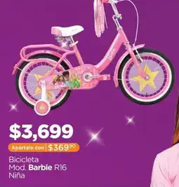 Chedraui Barbie Bicicleta oferta