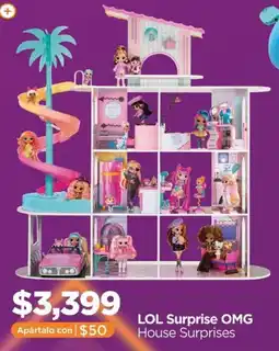 Chedraui LOL Surprise OMG House Surprises oferta