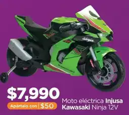 Chedraui Moto electrica injusa kawasaki ninja 12v oferta