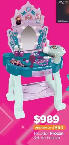 Chedraui Tocador Frozen Set de belleza oferta