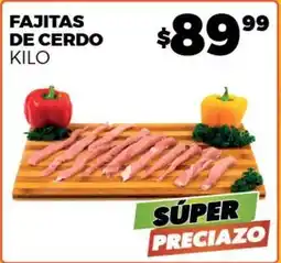 Merco Fajitas de cerdo oferta