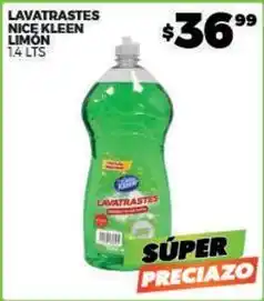 Merco Nice kleen - lavatrastes nice kleen limón oferta
