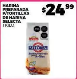 Merco Selecta - harina preparada p/tortillas oferta