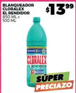 Merco Cloralex - blanqueador el rendidor oferta