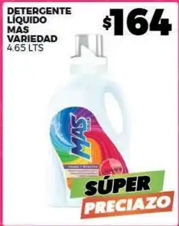 Merco Mas - detergente líquido oferta