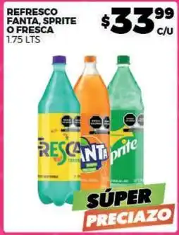 Merco Fanta - refresco fanta, sprite o fresc oferta