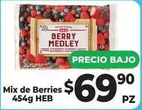 HEB Heb - mix de berries oferta