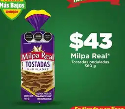 Bodega Aurrerá Milpa real - tostadas onduladas oferta