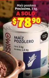 Soriana Híper Solo - maíz pozolero oferta