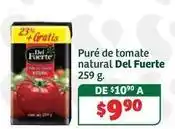 Soriana Híper Del fuerte - puré de tomate natural oferta