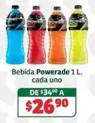 Soriana Híper Powerade - 1 l oferta