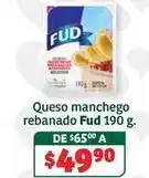 Soriana Híper Fud - queso manchego rebanado oferta