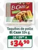 Soriana Híper El cazo - taquitos de pollo oferta