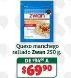 Soriana Híper Zwan - queso manchego rallado oferta