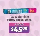 Soriana Híper Valley foods - papel aluminio oferta