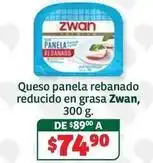 Soriana Híper Zwan - queso panela rebanado oferta