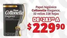 Soriana Híper Cottonelle - papel higiénico elegance oferta