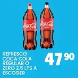 Alsuper Coca Cola Regular o Zero oferta