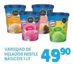 Alsuper helados nestle basicos oferta
