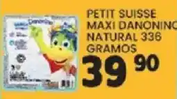 Alsuper petit suisse maxi danonino natural oferta