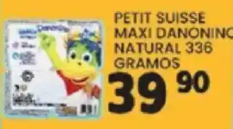 Alsuper petit suisse maxi danonino natural oferta