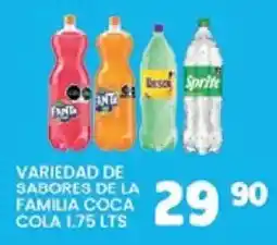 Alsuper coca cola variedad de sabores oferta