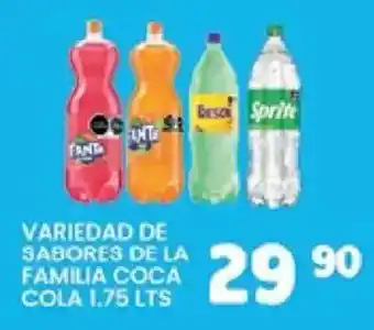 Alsuper coca cola variedad de sabores oferta