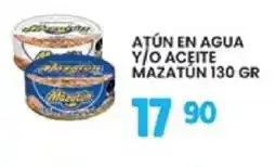 Alsuper Mazatún atún en agua y/o aceite oferta