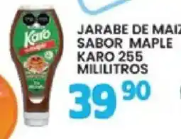 Alsuper Karo jarabe de maiz sabor maple oferta