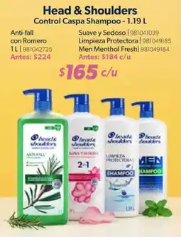 Sam's Club Head & Shoulders Control Caspa Shampoo oferta