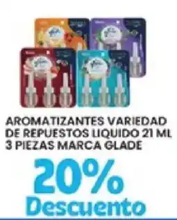 Alsuper Glade aromatizantes variedad oferta