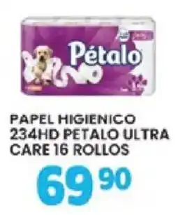Alsuper Pétalo papel higienico 234hd petalo ultra care oferta