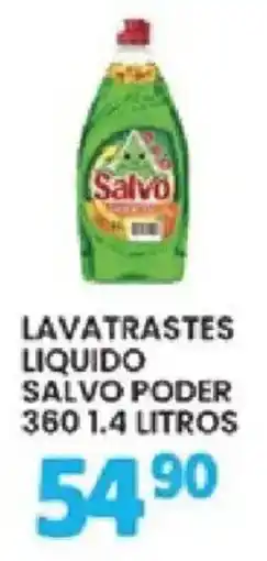 Alsuper Salvo lavatrastes liquido poder oferta