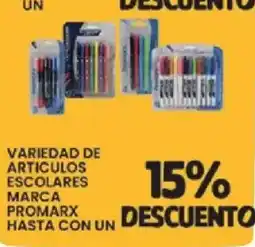 Alsuper promarx variedad de articulos escolares oferta