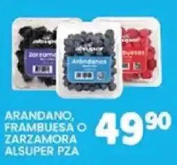 Alsuper Arandano, Frambuesa O Zarzamora oferta