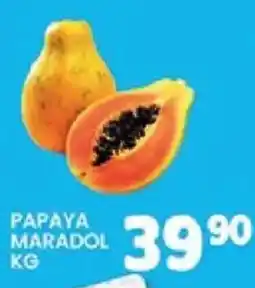 Alsuper Papaya Maradol oferta