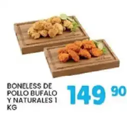 Alsuper Boneless de pollo bufalo y naturales oferta