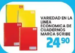 Alsuper marca scribe cuadernos oferta