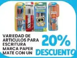 Alsuper paper mate variedad de articulos para escritura oferta