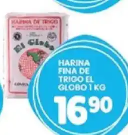 Alsuper el globo harina fina de trigo oferta