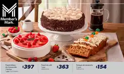Sam's Club Member's Mark Pastel relleno de cheesecake 3 leches oferta
