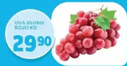 Alsuper uva globo rojo oferta