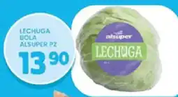 Alsuper alsuper lechuga bola oferta