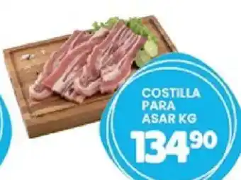 Alsuper costilla para asar oferta
