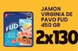 Alsuper Fud jamon virginia de pavo oferta