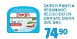 Alsuper zwan queso panela rebanado reducido en grasas oferta