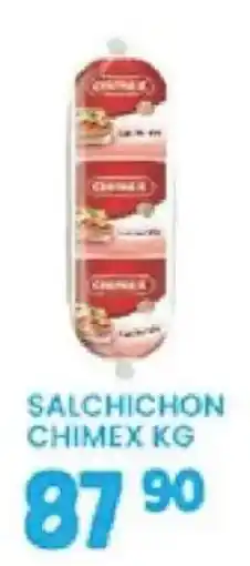 Alsuper Chimex salchichon oferta