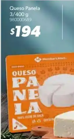 Sam's Club Monterrey Mark Queso Panela oferta