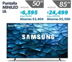 Sam's Club Samsung Pantalla MINILED IA oferta