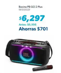 Sam's Club JBL Bocina PB GO 2 Plus oferta